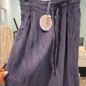 FAME Blue maxi shirt